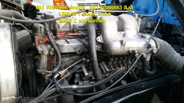 ขาย  ISUZU DECA ปี48 ติดเครน5ตัน 4ปลอก กระบะยาว 6.3เมตร