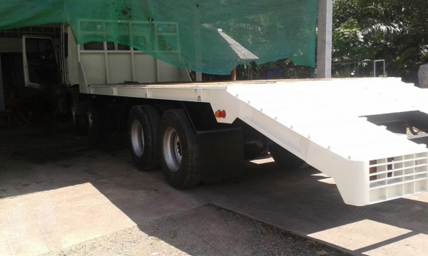 รถฮีโน่ 12 ล้อ ท้ายลาด ( เปอร์เฟีย. )  320 แรงม้า. ปี 53    สนใจติดต่อ  081 - 6079515