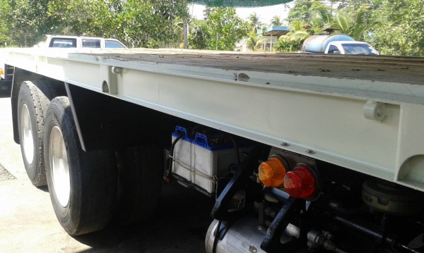 รถฮีโน่ 12 ล้อ ท้ายลาด ( เปอร์เฟีย. )  320 แรงม้า. ปี 53    สนใจติดต่อ  081 - 6079515