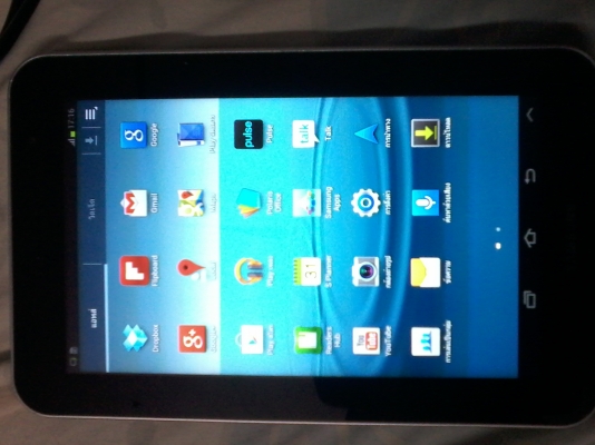 ขายด่วน ซัมซุง แท็บ2 พลัส GT-P6200 เครื่องซื้อมามือ1 ใช้เอง สภาพสวยมาก