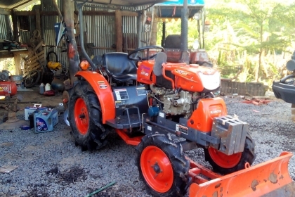 krt140+ พร้อมใช้ ของแถมเพรียบ ใบดัน ผาน3 ล้อเหล็กกันจม คราด  (เล่มทะเบียนพร้อม)