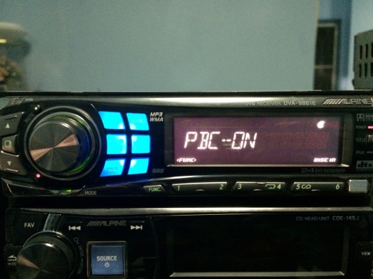 Alpine DVA-9861E 24BIT DVD-RW MP3-RW CD-RW FMคลื่นไทย ปรีเอ้า3ชุด Video out 1ชุด ช่องOptical 1ช่อง มือ2