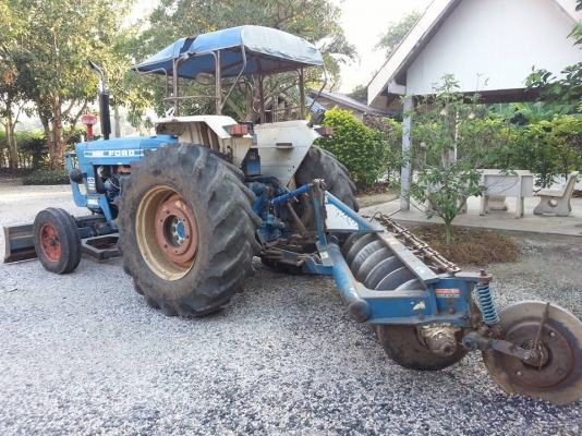 แทรกเตอร์ฟอร์ด 6600 T5 เต็มตัว ใบมีดหน้า CMT หลัง CMT เล่มทะเบียนพร้อม