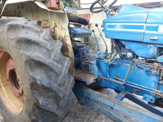 แทรกเตอร์ฟอร์ด 6600 T5 เต็มตัว ใบมีดหน้า CMT หลัง CMT เล่มทะเบียนพร้อม