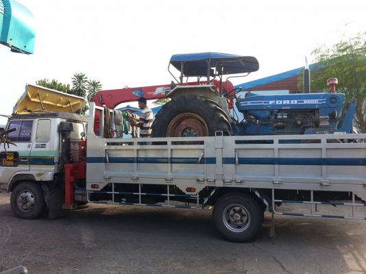 แทรกเตอร์ฟอร์ด 6600 T5 เต็มตัว ใบมีดหน้า CMT หลัง CMT เล่มทะเบียนพร้อม