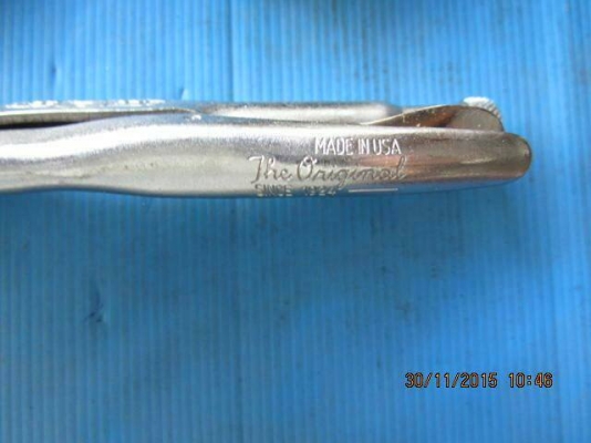 ขายคีมล็อคVISE GRIP MADE IN USA.ใหม่เก่าเก็บ ขายคีมล็อคVISE GRIP MADE IN USA.ใหม่เก่าเก็บ