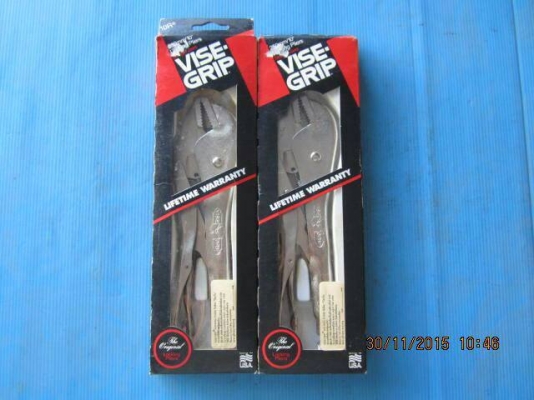 ขายคีมล็อคVISE GRIP MADE IN USA.ใหม่เก่าเก็บ
