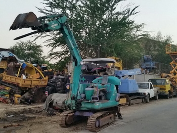 ขาย รถขุด แบคโฮ KOMATSU PC 10-7E พร้อมหัวกระแทก เก่านอก