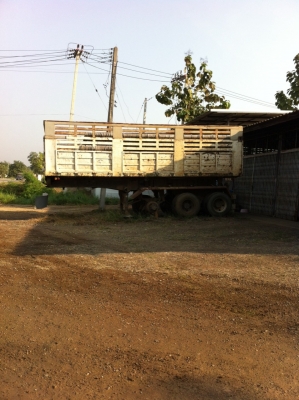 หางเซมิดั้ม. 3เพลาใช้งานได้ปกติครับ ขาย125000