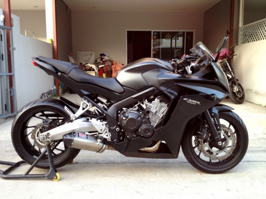 ((ดาวน์ 49000)) ขาย CBR650f ปี2014 แต่งสวย ท่อสูตร  ราคา 249000 บาท(รับเทริ์น)