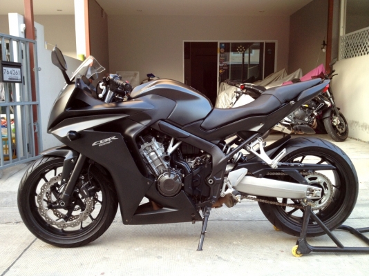 ((ดาวน์ 49000)) ขาย CBR650f ปี2014 แต่งสวย ท่อสูตร  ราคา 249000 บาท(รับเทริ์น)