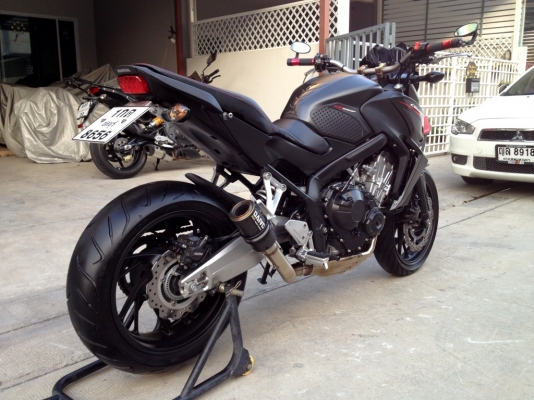 ((ดาวน์ 55000)) ขาย CB650f ปี2014 แต่งสวย วิ่ง8XXX km ราคา 245000 บาท(รับเทริ์น)