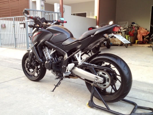 ((ดาวน์ 55000)) ขาย CB650f ปี2014 แต่งสวย วิ่ง8XXX km ราคา 245000 บาท(รับเทริ์น)