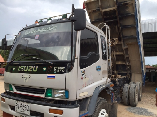 10ล้อดั้ม2เพลา...270แรง FXZ23NZPF T-3600598. รถปี2539 สวยแบบเดิมๆรถเดิมจากห้าง มือเดียวป้ายแดง