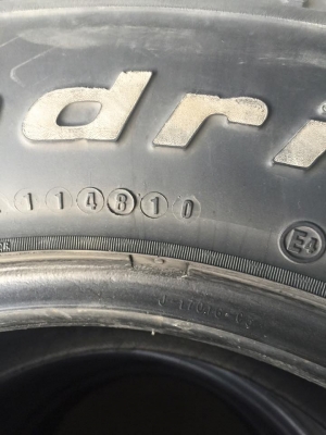 ขายยางBF 265/70/17 ยางปี48/10 3เส้น ปี12 1เส้น ขายยางBF 265/70/17 ยางปี48/10 3เส้น ปี12 1เส้น