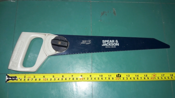 ขายเลื่อยปรับองศาได้งานเก่าเก็บอังกฤษSPEAR&amp;JACKSON Made in England.