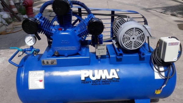 ขายปั้มลม5แรงPUMA  มอเตอร์มิตซูบิชิ380V สภาพดี