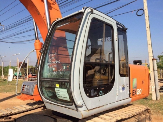 ขายรถแบคโฮ HITACHI EX120-5 บูมยาว สภาพสวยพร้อมใช้งาน รถนอกนำเข้าเองจากญี่ปุ่น มีVDOการทำงานครับ