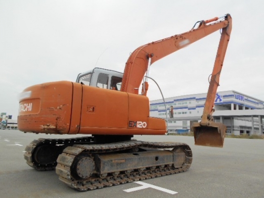 ขายรถแบคโฮ HITACHI EX120-5 บูมยาว สภาพสวยพร้อมใช้งาน รถนอกนำเข้าเองจากญี่ปุ่น มีVDOการทำงานครับ