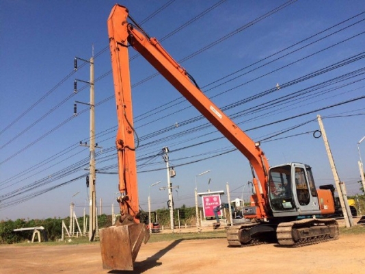ขายรถแบคโฮ HITACHI EX120-5 บูมยาว สภาพสวยพร้อมใช้งาน รถนอกนำเข้าเองจากญี่ปุ่น มีVDOการทำงานครับ