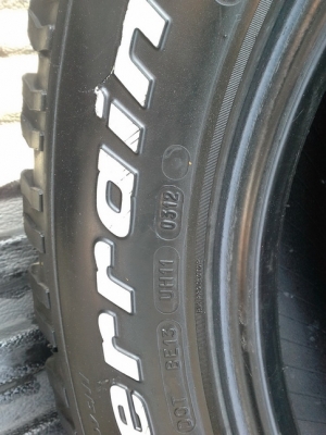 BF All USA. 285/65/18 ปี12 สภาพสวยๆ 1ชุด