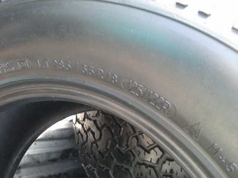 BF All USA. 285/65/18 ปี12 สภาพสวยๆ 1ชุด