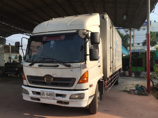 ขาย 6 ล้อใหญ่ HINO MEGA FG ปี 03 พร้อมตู้บรรทุก ยาว 7.20 เมตร ขาย 6 ล้อใหญ่ HINO MEGA FG ปี 03 พร้อมตู้บรรทุก ยาว 7.20 เมตร