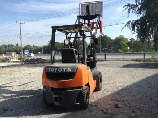 ขายรถยก -ตัก-เทได้ TOYOTA 8FD25 รุ่นใหม่ล่าสุด ชั่วโมงการทำงานน้อยมาก รถเก่าจากญี่ปุ่น
