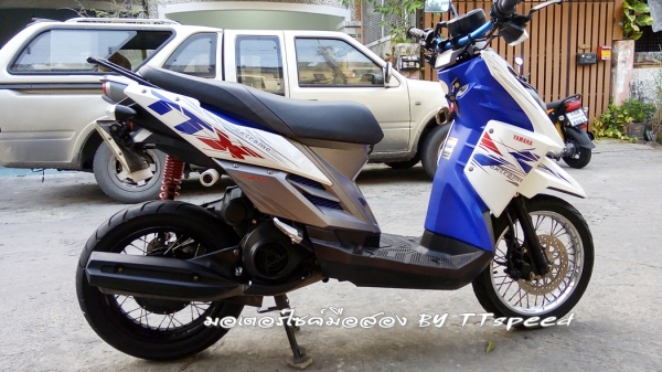 Yamaha TTX หัวฉีดจดปลายปี 55 แต่งสวยแนวสตั๊นไมล์น้อย