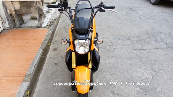 รถบ้าน Zoomer-x สีส้ม ซื้อสดมาจดปลายปี 56 สภาพป้ายแดง รถบ้าน Zoomer-x สีส้ม ซื้อสดมาจดปลายปี 56 สภาพป้ายแดง