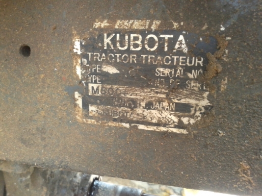 รถไถ่นาคูโบต้า   M  5000 รุ่นยอดนิยม  พร้อมใช้งาน