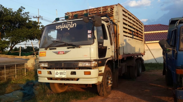 ขายสิบล้อ Hino FM 3 M  2เพลา ดรั้ม เครื่อง 240  แรง มีลำโพงลากลูก เอกสารพร้อม รถสวย 0811838154