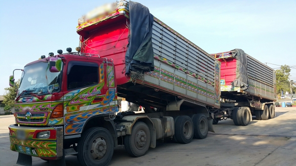 ขายรถพ่วง 24 ล้อ แม่-ลูก กระบะเนียมคอกเกษตรดั้ม อู่.ซี ที ทรัค HINO 344 ซีรี้ 500 ปี.53 ปรายปี รถสวย ราคา.2450000 ต่อรอง จัดแนนได้ สนใจรีบจองด่วน