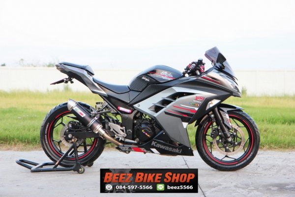ขาย Kawasaki Ninja250 รุ่นปี 2013 รถสวย แต่งเต็ม ทะเบียนพร้อมโอน