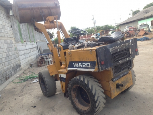 ขาย รถตักเอวอ่อนKOMATSU wa20-1 ตักได้ 1 คิว