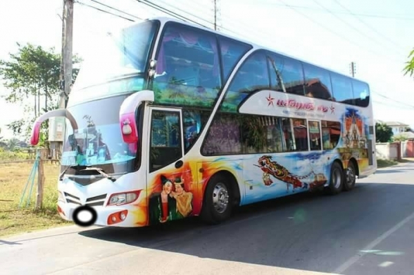 รถทัวร์ 2 ชั้น ภายในสวย เครื่องเกียร์ ช่วงล่าง พร้อมรับงาน