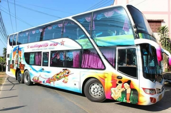 รถทัวร์ 2 ชั้น ภายในสวย เครื่องเกียร์ ช่วงล่าง พร้อมรับงาน