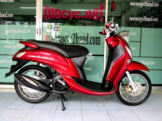 Fino i ลายพรีเมี่ยม สีแดงเทา พิมนิยม หัวฉีด รถเดือน กันยายน ปี57 ไมล์ 4 พันโล แถม 4 รายการ