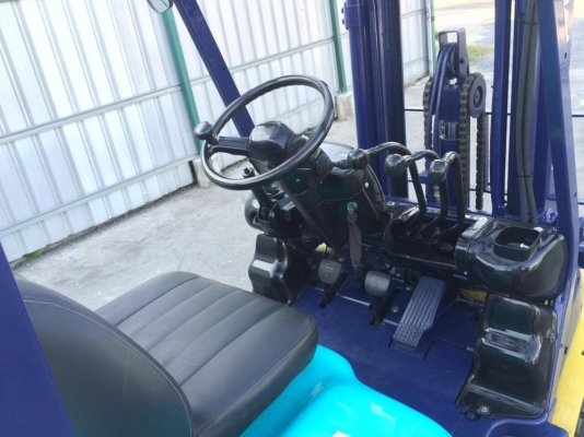 ขายโฟล์คลิฟท์KOMATSU FD25-14 ยก2.5ตัน3เมตร ฟูลฟรี ไซด์ชิพ ดีเซลออโต้ 4D94LE 280,000 บาท 094-4267888 จะเด็ด