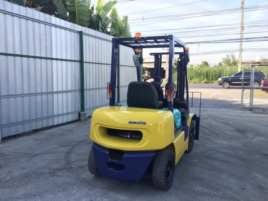 ขายโฟล์คลิฟท์KOMATSU FD25-14 ยก2.5ตัน3เมตร ฟูลฟรี ไซด์ชิพ ดีเซลออโต้ 4D94LE 280,000 บาท 094-4267888 จะเด็ด