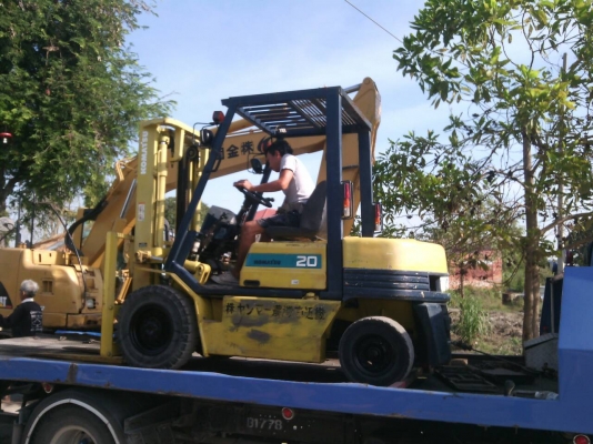 ขายด่วนรถยกKOMATSU FG20-11ยก2.0ตันเสาสูง3เมตรยางตัน4เส้นรถนอกนำเข้ายังไม่เคยใช้งานในเมืองไทยเลย=รุ่นใหม่ขายถูกๆๆ