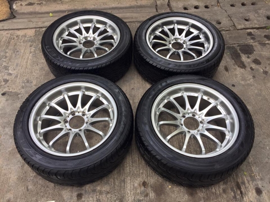 ขายล้อCe28 ขอบ20x9.5 พร้อมยาง falken made in japan 265/50/20 ดอกเต็ม 4เส้น ถูกๆ