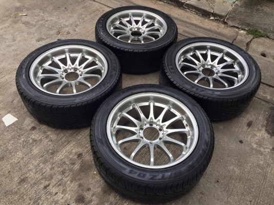ขายล้อCe28 ขอบ20x9.5 พร้อมยาง falken made in japan 265/50/20 ดอกเต็ม 4เส้น ถูกๆ