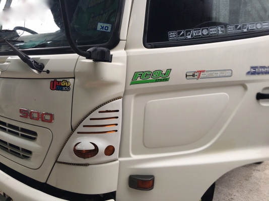 รถฮีโน่ 6 ล้อดั้ม FC9J 175 แรงม้า. ปี 54.  ( รถวิ่ง 18x,xxx กม. )    สนใจติดต่อ  081 - 6079515