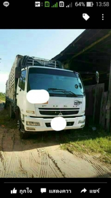รถบรรทุก 10 ล้อ MITSUBISHI 2 เพา ไม่ดั้มแม่ลูก.  ปื53.    ลูก2คาน เครื่อง 240 แรง  ราคา 1,570,000 บ. รถอยู่ภาคอีสาน