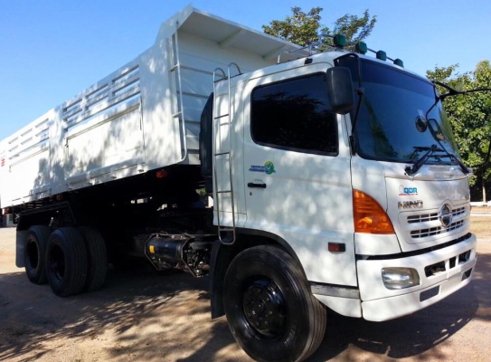 ขายรถสิบล้อ HINO FM 1J 260แรง ปี47 ดั้มสามมิตร มีระบบลากพ่วง รถสวยเดิมบางพร้อมใช้งาน