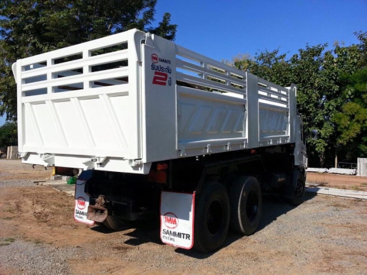 ขายรถสิบล้อ HINO FM 1J 260แรง ปี47 ดั้มสามมิตร มีระบบลากพ่วง รถสวยเดิมบางพร้อมใช้งาน