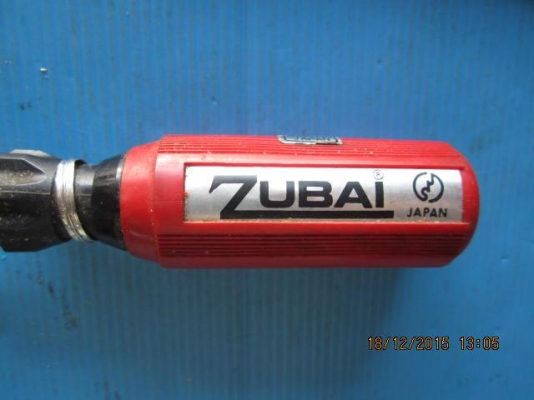 ขายไขควงปากแบนงานเก่าเจแปนZUBAI Made in Japan.