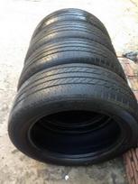 ขายยางติดรถสภาพสวยๆ  dunlop sp sport 270 ขนาด 215/55/r17  สัปดาห์10/12ปี  4เส้น ราคา4,500บาท