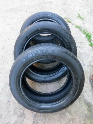 ขายยางติดรถสภาพสวยๆ  dunlop sp sport 270 ขนาด 215/55/r17  สัปดาห์10/12ปี  4เส้น ราคา4,500บาท